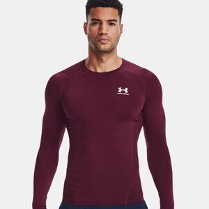 Under Armour HeatGear® Men’s Compression Long Sleeve Shirt – Size M